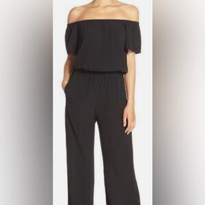 Charles Henry Black Jumpsuit